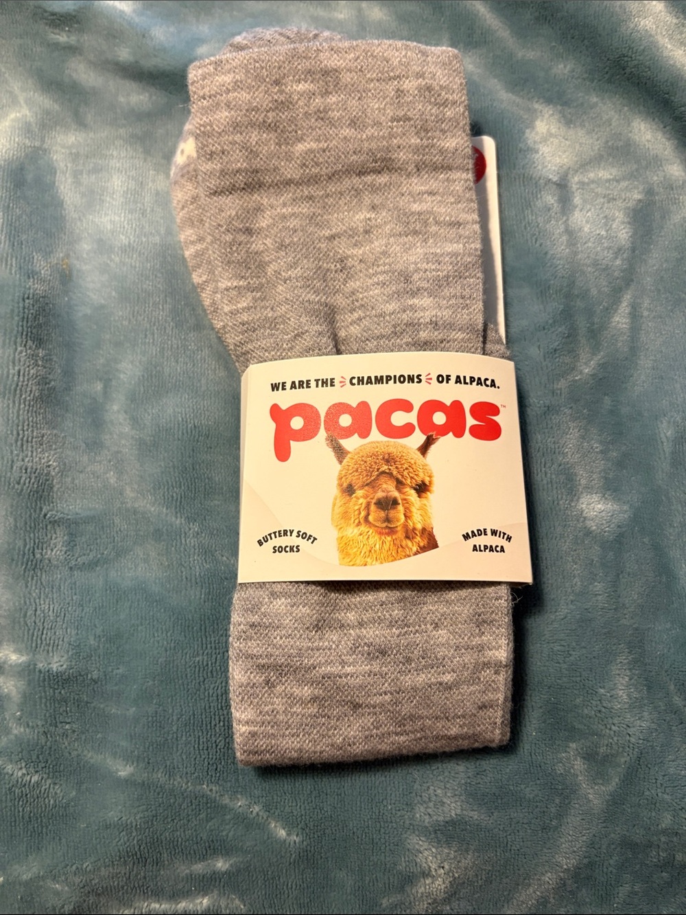 Alpaca compression Socks - Light Gray